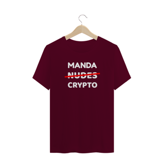 Nome do produto Camiseta Manda Crypto HUM007-CQ