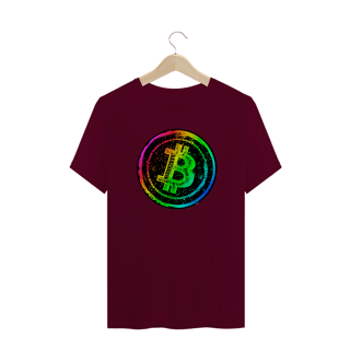 Nome do produto Camiseta Bitcoin Rainbow BTC043-CQ