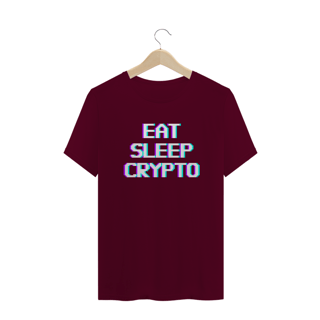 Nome do produto Camiseta Eat Sleep Crypto CRY014-CQ