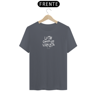 Nome do produto TSHIRT | Lute como um vira-lata (cores escuras)