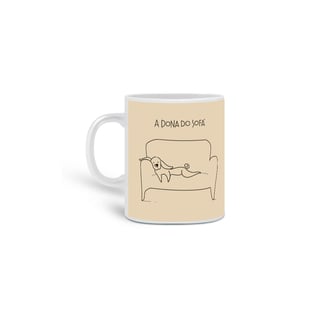 Nome do produto CANECA | A dona do sofá