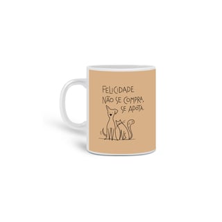 Nome do produto CANECA | Felicidade não se compra