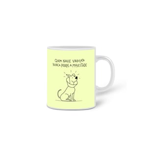Nome do produto CANECA | Majestade vira-lata
