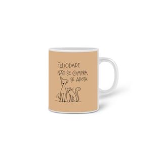 Nome do produto CANECA | Felicidade não se compra