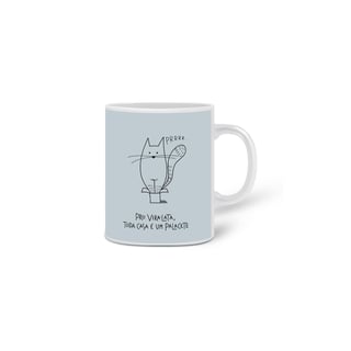 Nome do produto CANECA | Toda casa é um palacete