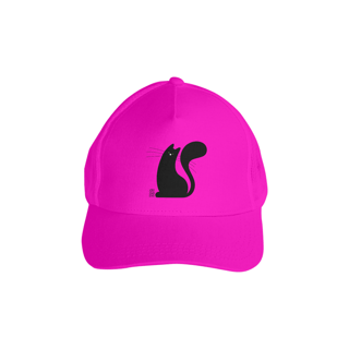 Nome do produto BONÉ TRUCKER | Gato preto 