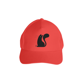 Nome do produto BONÉ TRUCKER | Gato preto 