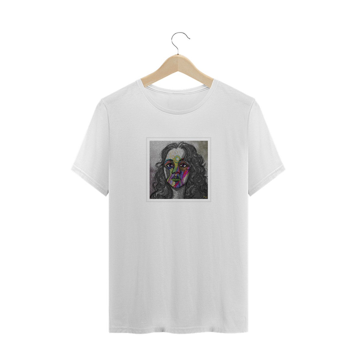 Nome do produto: Camisa Estampada com Desenho Colorido 