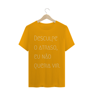 Nome do produto T-shirt Masculina Preta e colorida (letra branca) 