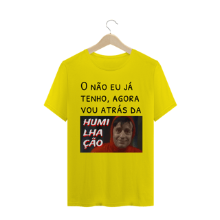 Nome do produto T-shirt Masculina Branca e colorida (letra preta) 