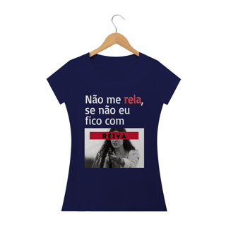 Nome do produto T-shirt Feminina Preta e Colorida (letra branca) 