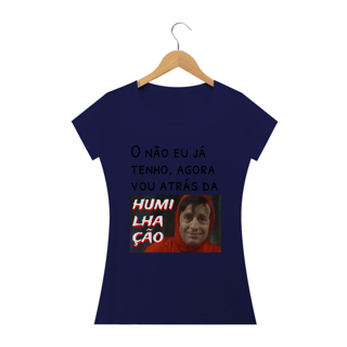 Nome do produto T-shirt Feminina Branca e colorida (letra preta) 