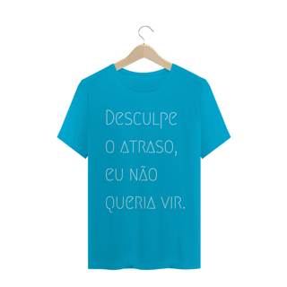 Nome do produto T-shirt Masculina Preta e colorida (letra branca) 