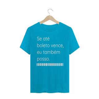 Nome do produto T-shirt Masculina Preta e Colorida (letra branca) 