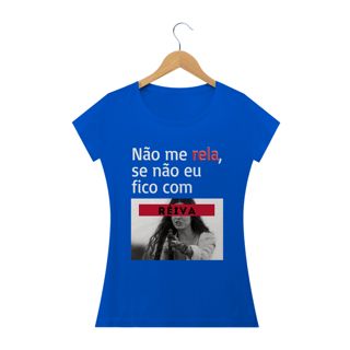 Nome do produto T-shirt Feminina Preta e Colorida (letra branca) 
