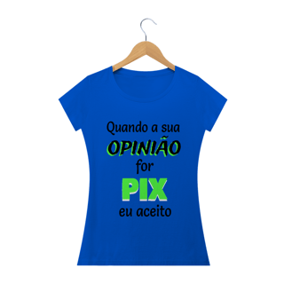 Nome do produto T-shirt Feminina Branca e Colorida (letra preta) 