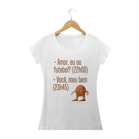 T-shirt Feminina Branca e Colorida 