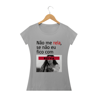 Nome do produto T-shirt Feminina Branca e Colorida (letra preta) 