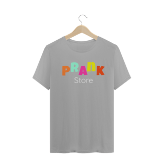 Nome do produto T-shirt Masculina Preta e Colorida (letra colorida) Prank Store 