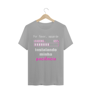 Nome do produto T-shirt Masculina Preta e Colorida (letra rosa) 