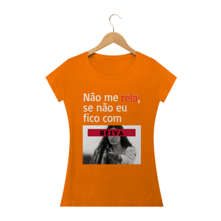 Nome do produto T-shirt Feminina Preta e Colorida (letra branca) 