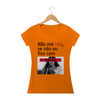 Nome do produto T-shirt Feminina Branca e Colorida (letra preta) 