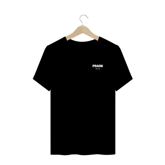 T-shirt Masculina Preta e Colorida (letra branca) Prank Store
