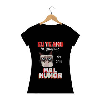 T-shirt Feminina Preta e Colorida (letra vermelha) 