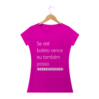 Nome do produto T-shirt Feminina Preta e Colorida (letra branca) 