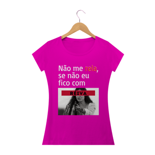 Nome do produto T-shirt Feminina Preta e Colorida (letra branca) 