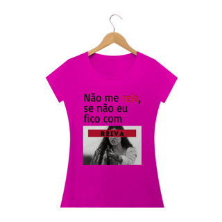 Nome do produto T-shirt Feminina Branca e Colorida (letra preta) 