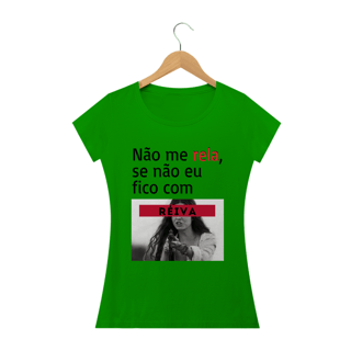 Nome do produto T-shirt Feminina Branca e Colorida (letra preta) 