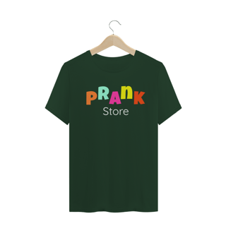 Nome do produto T-shirt Masculina Preta e Colorida (letra colorida) Prank Store 
