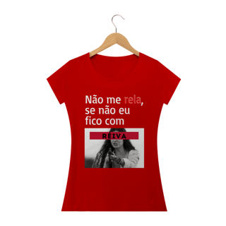 Nome do produto T-shirt Feminina Preta e Colorida (letra branca) 