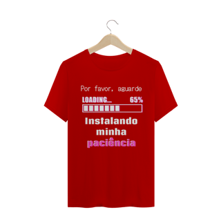 Nome do produto T-shirt Masculina Preta e Colorida (letra rosa) 