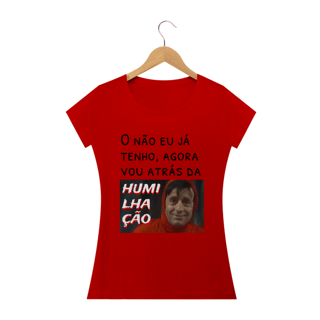 Nome do produto T-shirt Feminina Branca e colorida (letra preta) 