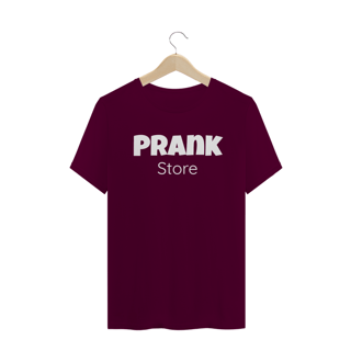 Nome do produto T-shirt Masculina Preta e Colorida (letra branca) Prank Store
