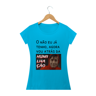 Nome do produto T-shirt Feminina Branca e colorida (letra preta) 