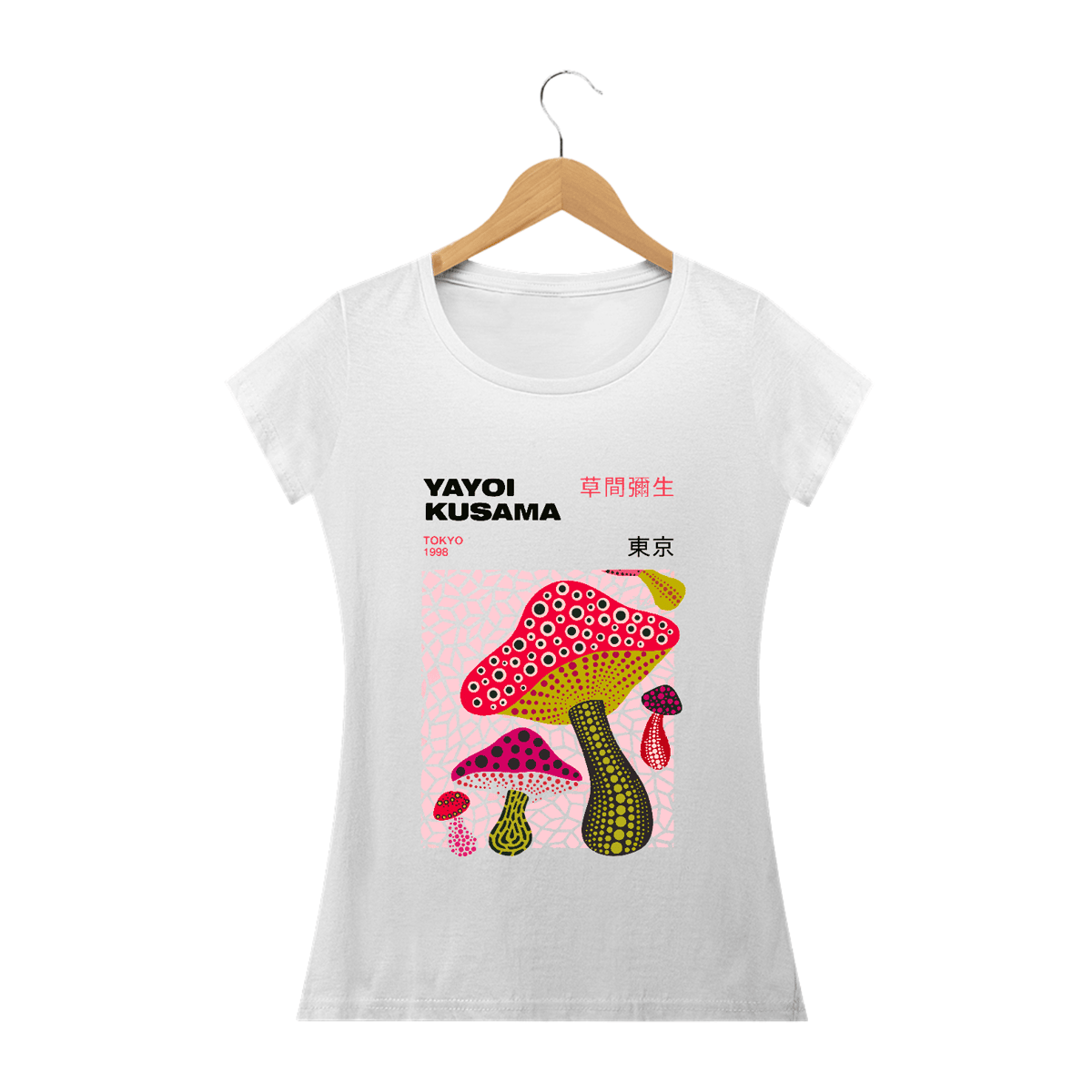 Nome do produto: Baby Look Yayoi Kusama Tokio 1998 Prime 