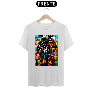 Nome do produto Camiseta Jimi Hendrix Experience 1969 - 100% algodão Prime  