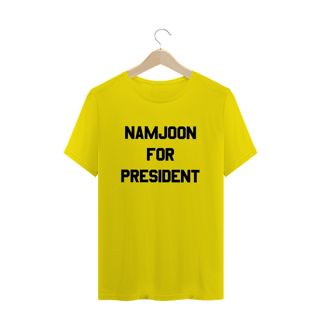 Nome do produto Namjoon Presidente T-shirt