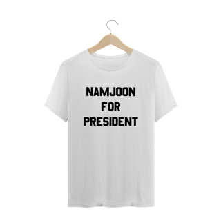 Nome do produto Namjoon Presidente T-shirt