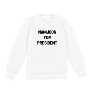 Nome do produto Moletom Namjoon Presidente 