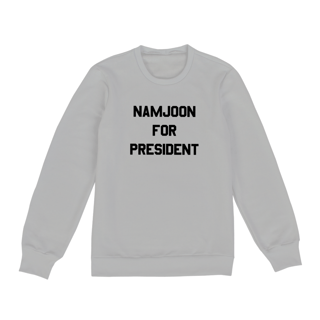 Nome do produto Moletom Namjoon Presidente 
