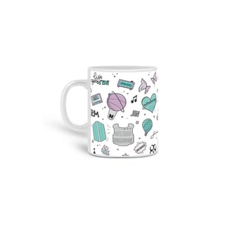 Nome do produto BTS Songs Mug