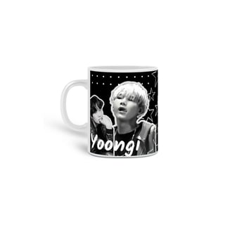 Nome do produto B&W Yoongi Mug