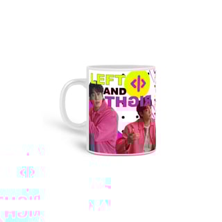 Nome do produto Left and Right Mug