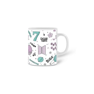 Nome do produto BTS Songs Mug