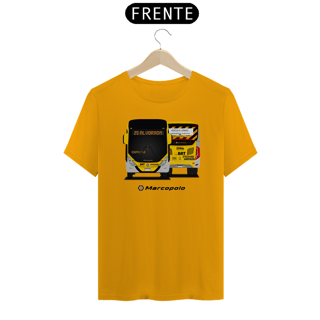 Nome do produto CAMISETA DESENHO ÔNIBUS BRT RIO DE JANEIRO  MARCOPOLO VIALE EXPRESS
