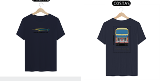 Nome do produto CAMISETA FRENTE E COSTAS VIAÇÃO COMETA CMA FLECHA AZUL